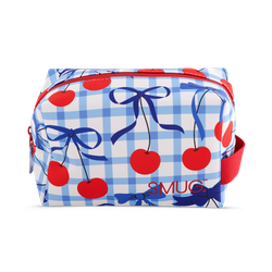 Toiletry Bag - Blue Cherries