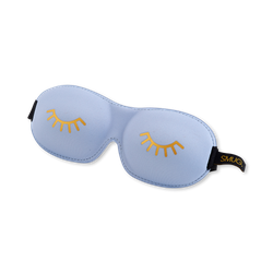 Contoured Sleep Mask - Baby Blue Wink