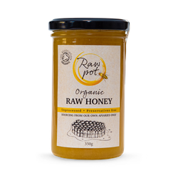 Raw Pot Organic Raw Honey