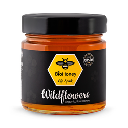 BioHoney Organic Raw Honey Wildflowers 300g