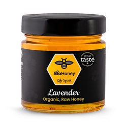 BioHoney Organic Raw Honey Lavender 300g