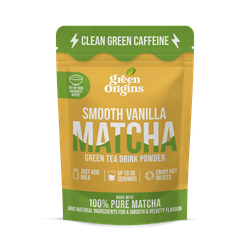 Green Origins Smooth Vanilla Matcha Green Tea Drink Powder 75g