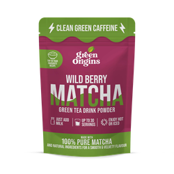 Green Origins Wild Berry Matcha Green Tea Drink Powder 75g