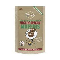 Go Low Nice n Spiced Muffin Mix, Low sugar & Keto, Gluten free 245g