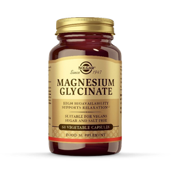 Solgar Magnesium Glycinate capsules 240 mg 60 Capsules