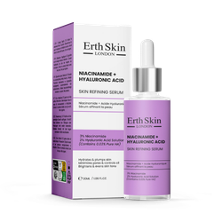 Erth Skin London  NIACINAMIDE + HYALURONIC ACID SKIN REFINING SERUM 30ml
