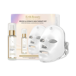Erth Skin London  REVIVE & HYDRATE SKIN THERAPY SET (SKIN RETREAT & RENEW LIGHT THERAPY FACE MASK + HA SERUM 60ML)
