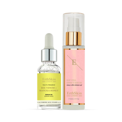 Erth Skin London  Bee Venom + Manuka Honey Serum Oil 30ml + EGF CELL EFFECT SERUM 60ML