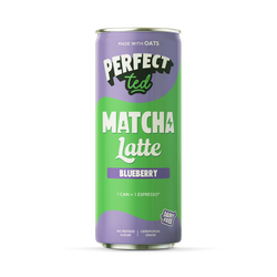 PerfectTed Oat Matcha Latte Blueberry 250 ml