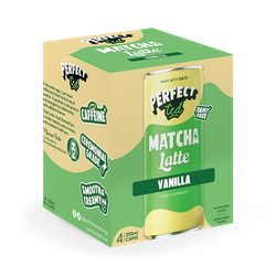PerfectTed Matcha Latte Vanilla 4 x 250 ml