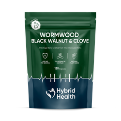 Hybrid Health Wormwood Black Walnut and Clove 120 Capsules