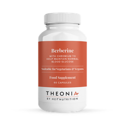 Theonia Berberine with Chromium for Normal Blood Glucose 60 Capsules