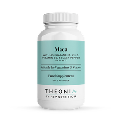 Theonia Maca with Ashwagandha, Zinc & Vitamin B6 60 Capsules