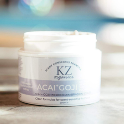 KZ Organics Acai & Goji Berry Face Scrub 200ml