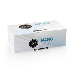 EXS Nano Thin Condoms Lightweight Vegan Latex 144 Pack