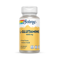 Solaray L-Glutamine 1000mg 100 Capsules