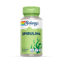 Solaray Spirulina Algae 100 Capsules