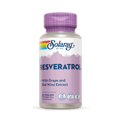 Solaray Resveratrol Complex 60 Capsules