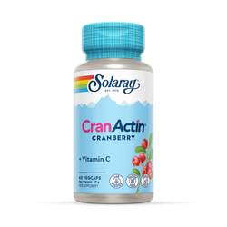 Solaray Cranactin -  Cranberry with Vitamin C 60 Capsules