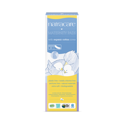 Natracare Maternity Pads for Postpartum Bleeding | 10 Pads | Pack of 1