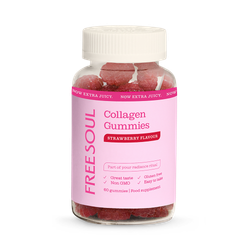 Free Soul Collagen Gummies Strawberry 60 Gummies