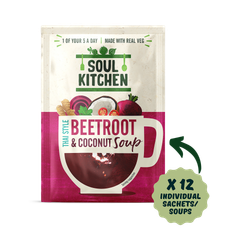 Soul Kitchen Thai style Beetroot & Coconut  - 12 soups
