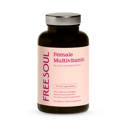 Free Soul Female Multivitamins with Collagen 60 Tablets