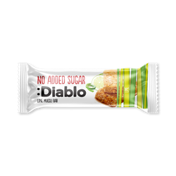 Diablo No Added Sugar Muesli Bar Lime 30g