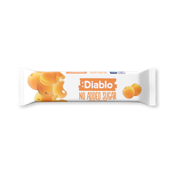Diablo No Added Sugar Yoghurt Coated Muesli Bar Apricot 30g