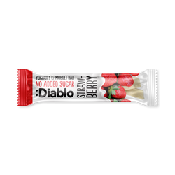 Diablo No Added Sugar Yoghurt Coated Muesli Bar Strawberry 30g