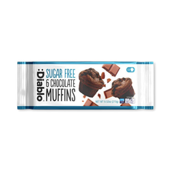 Diablo Sugar Free Chocolate Muffins 6 x 45g