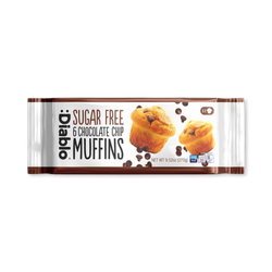 Diablo Sugar Free Chocolate Chip Muffins 6 x 45g