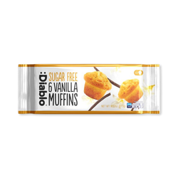 Diablo Sugar Free Vanilla Muffins 6 x 45g