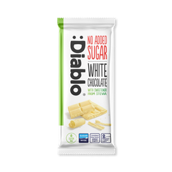 Diablo No Added Sugar White Chocolate Bar 75g