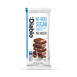 Diablo No Added Sugar Milk Chocolate Bar 85g