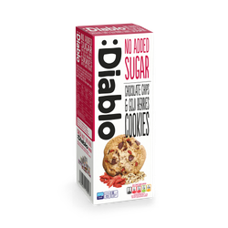 Diablo No Added Sugar Chocolate Chip and Goji Berry Cookies 135g