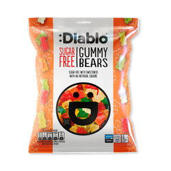 Diablo Sugar Free Gummy Bears 75g