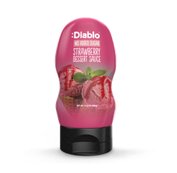 Diablo No Added Sugar Strawberry Dessert Sauce 355g