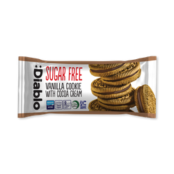 Diablo Sugar Free Vanilla Sandwich Cookie Cocoa Cream 44g