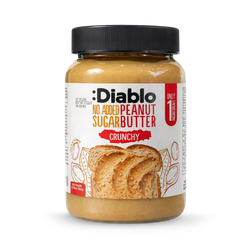 Diablo No Added Sugar Crunchy Peanut Butter 350g