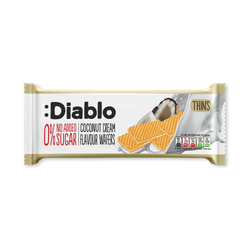 Diablo No Added Sugar Wafer Thins Coconut Cream Flavour 150g