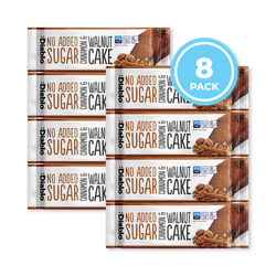 Diablo No Added Sugar Cinnamon and Walnut Cake 200g Pack of 8
