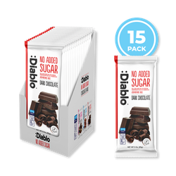 Diablo No Added Sugar Dark Chocolate Bar 85g Pack of 15