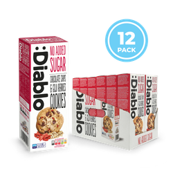 Diablo No Added Sugar Chocolate Chip and Goji Berry Cookies 135g Pack of 12