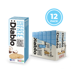 Diablo Sugar Free Coconut Cookies 150g Pack of 12