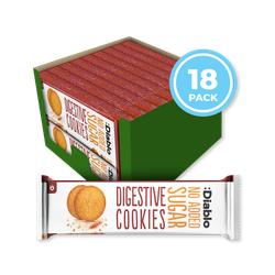 Diablo No Added Sugar Digestive Cookies 150g Pack of 18
