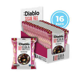 Diablo Sugar Free Cola Bottles 75g Pack of 16