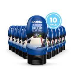 Diablo No Added Sugar Blueberry Dessert Sauce 350g Pack of 10