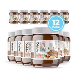 Diablo No Added Sugar Hazelnut Chocolate Spread 350g Pack of 12
