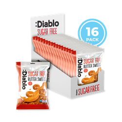 Diablo Sugar Free Butter Sweets 75g Pack of 16